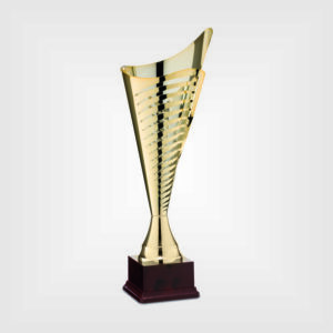 Coppa trofeo metallo plastica h46 54 61 1419