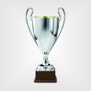 Coppa trofeo metallo plastica h57 61 66 0065